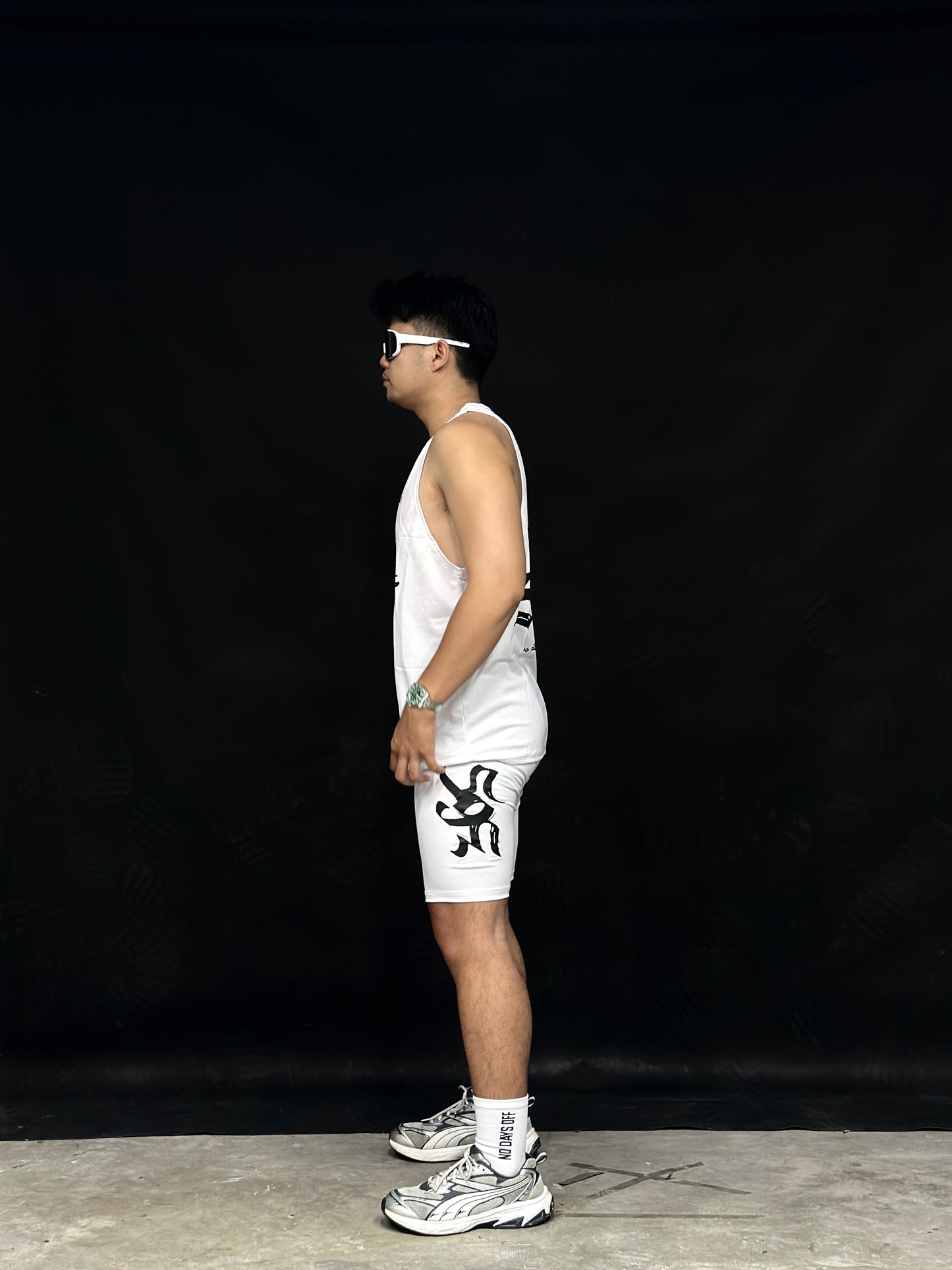 Series 3 Running Singlet White