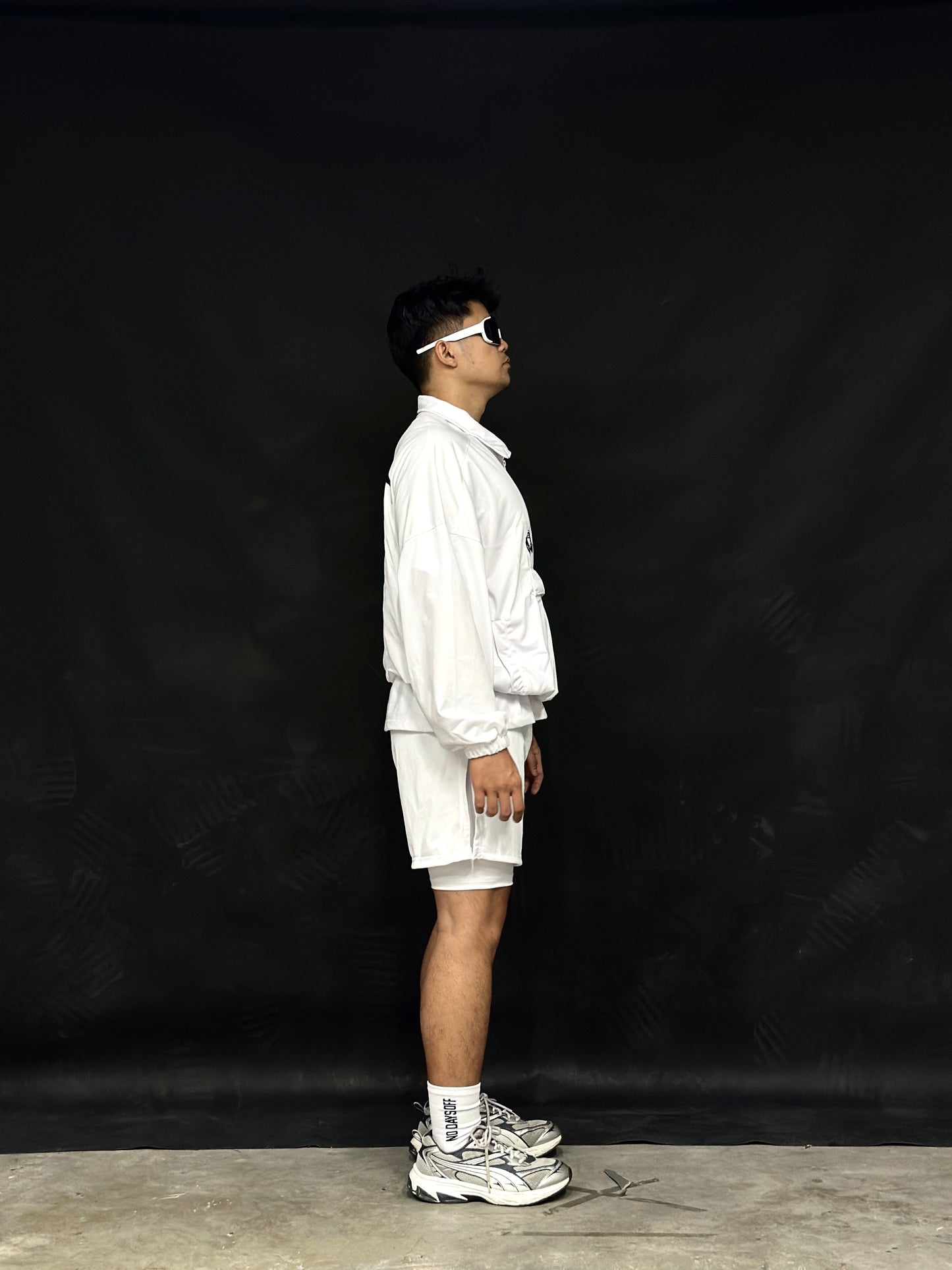 Series 3 Windbreaker Mesh White