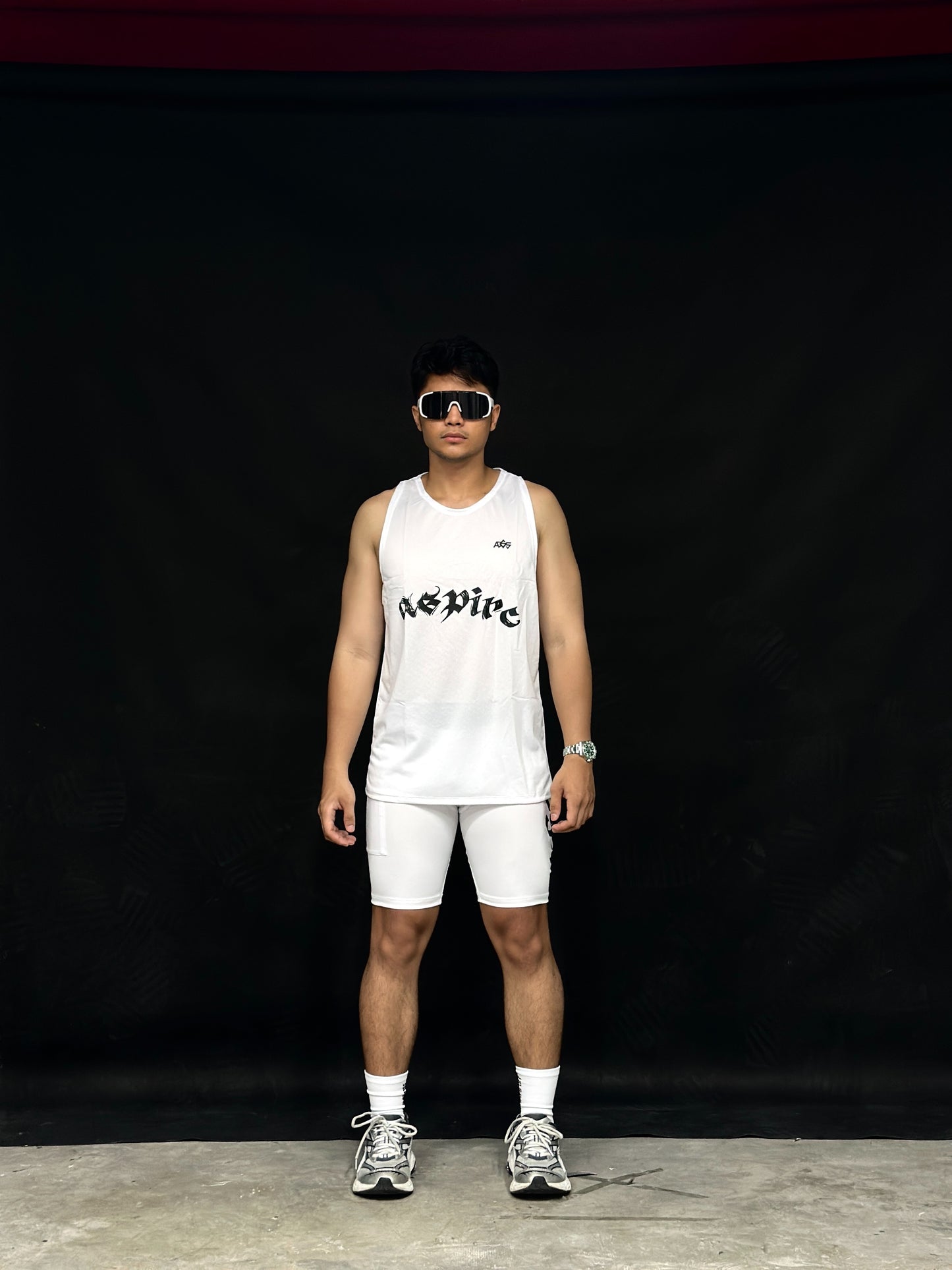 Series 3 Running Singlet White