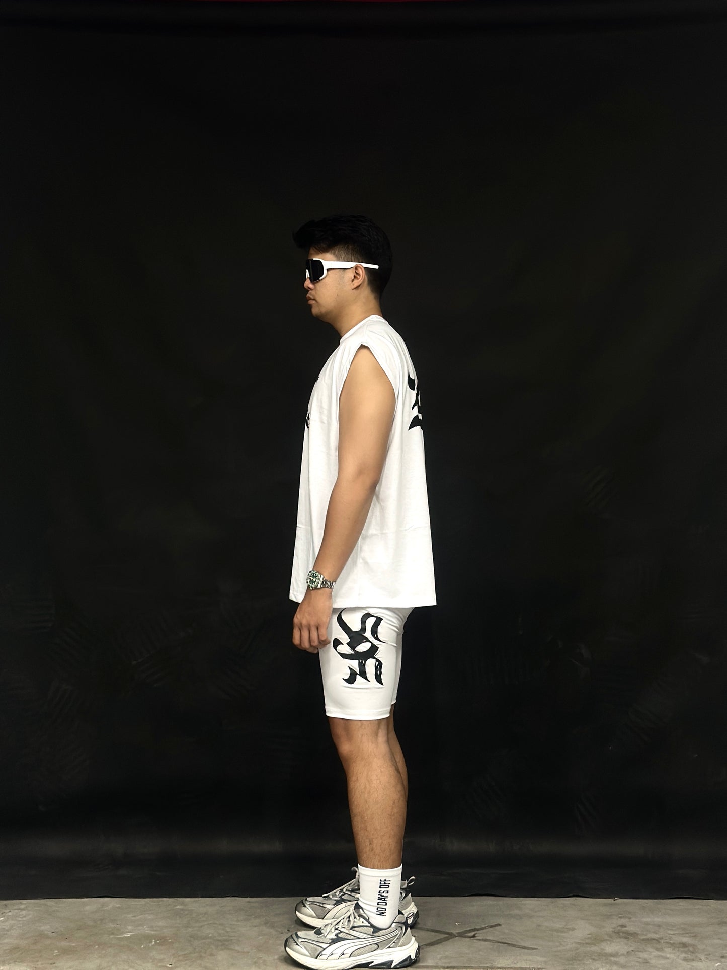 Series 3 Boxy Tee Sleeveless White