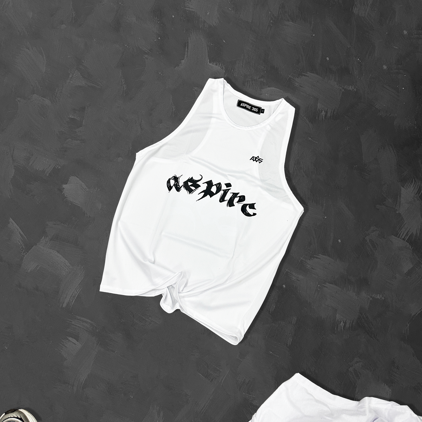 Series 3 Running Singlet White