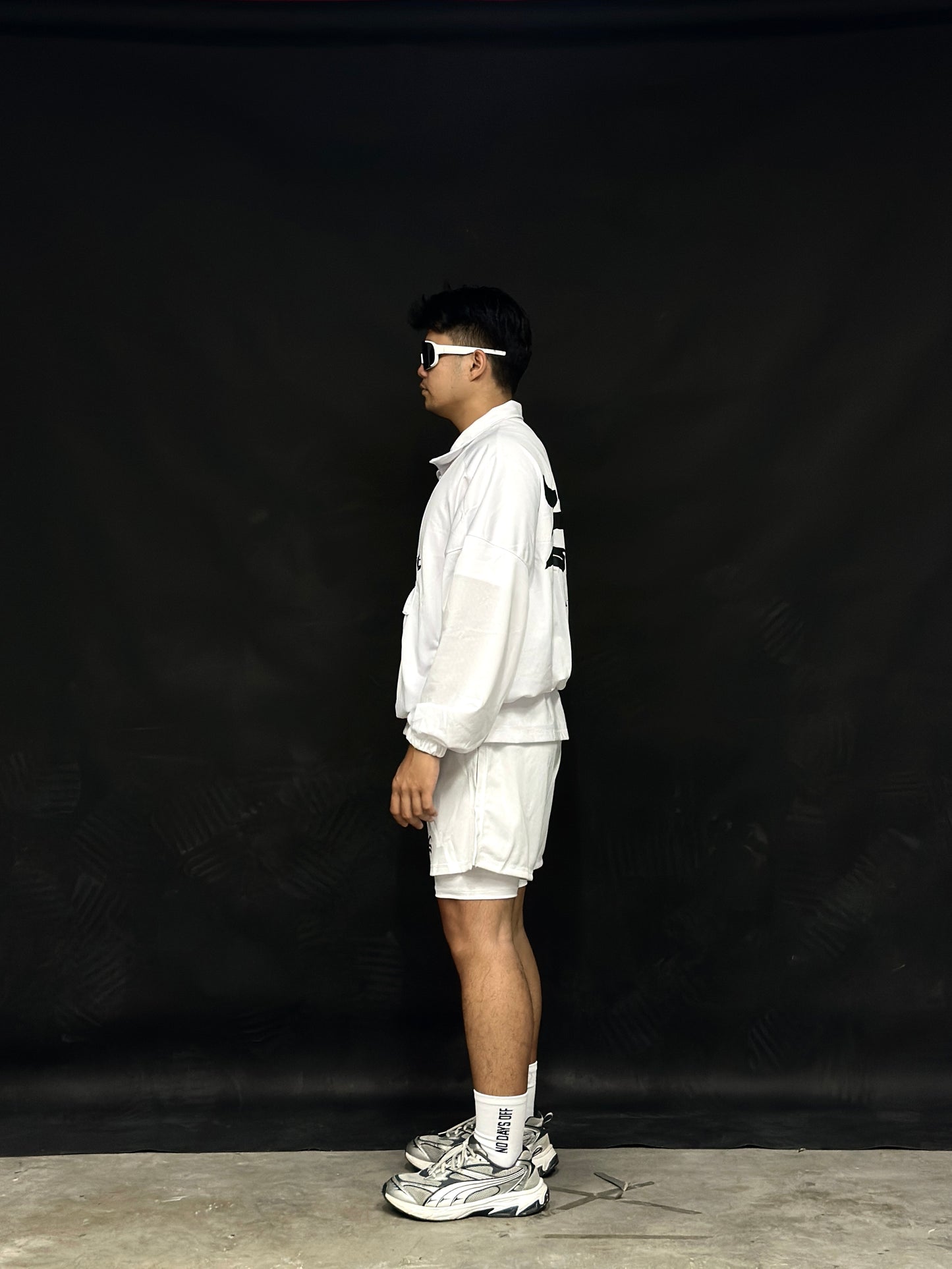 Series 3 Windbreaker Mesh White