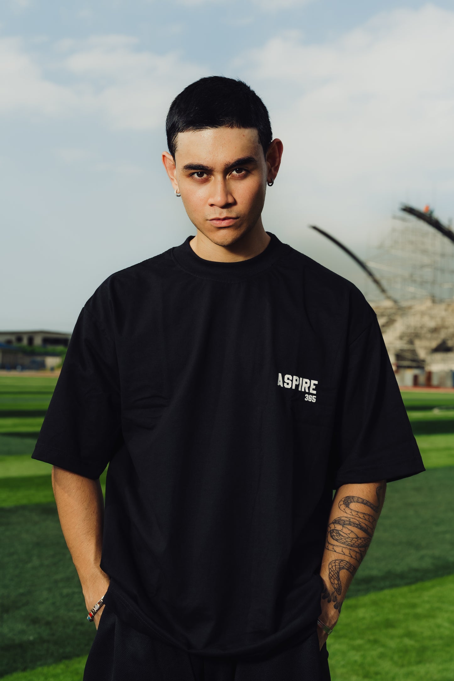 Grind Mode On Boxy Crop Tee
