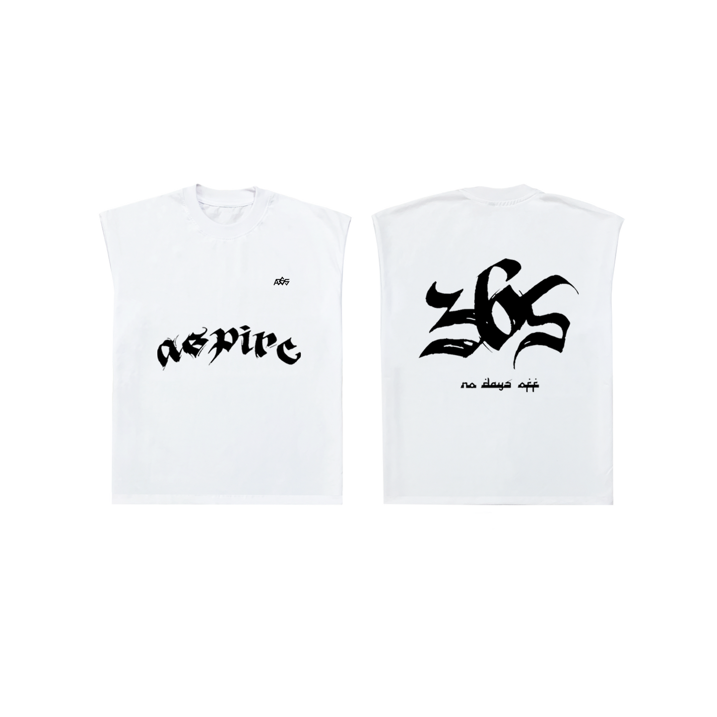 Series 3 Boxy Tee Sleeveless White