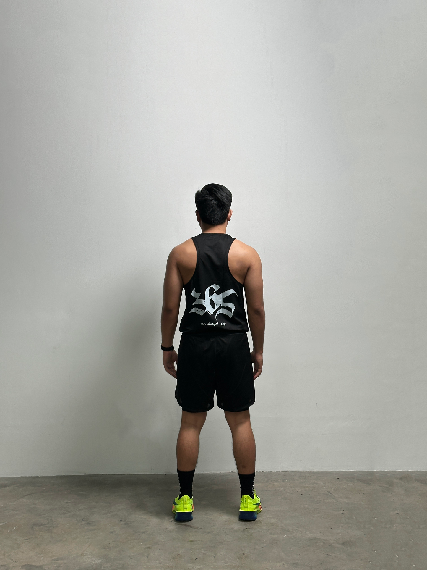 Series 3 Running Singlet Black