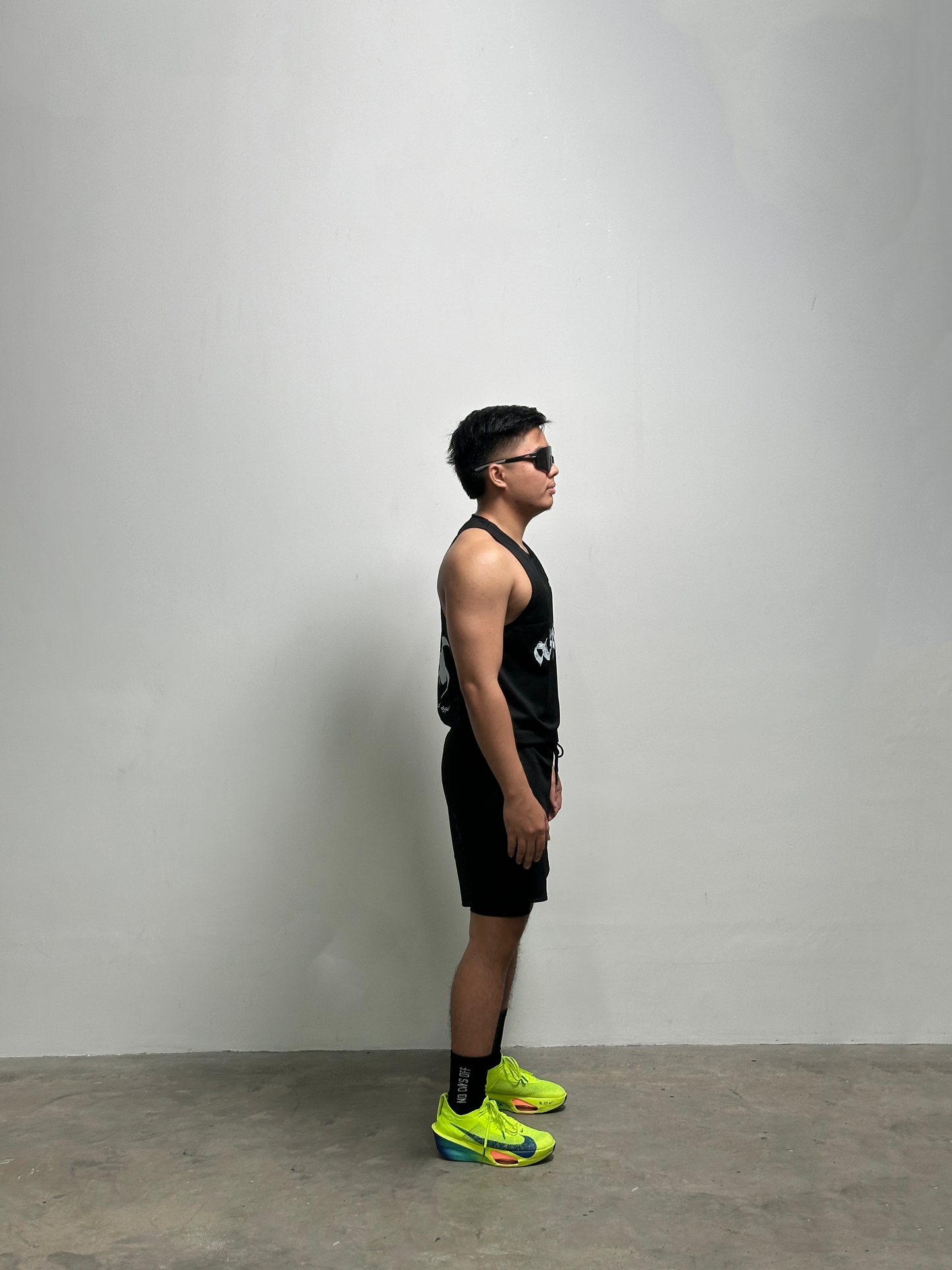 Series 3 Running Singlet Black