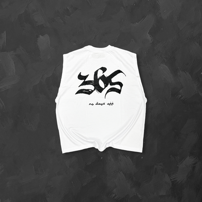 Series 3 Boxy Tee Sleeveless White