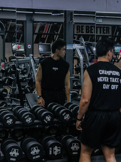 No Days Off Boxy Tee Sleeveless