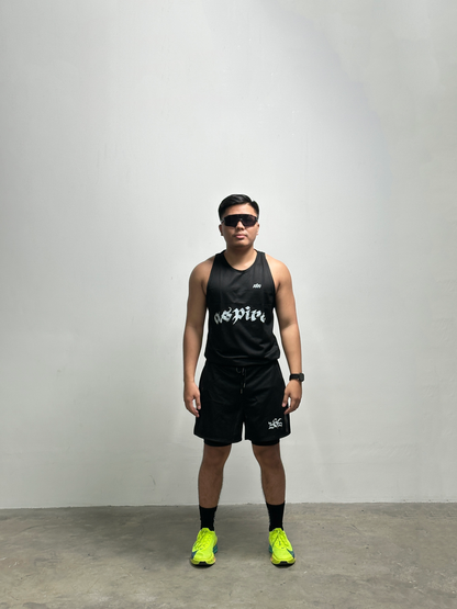 Series 3 Running Singlet Black