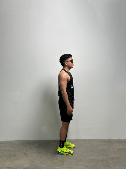 Series 3 Running Singlet Black